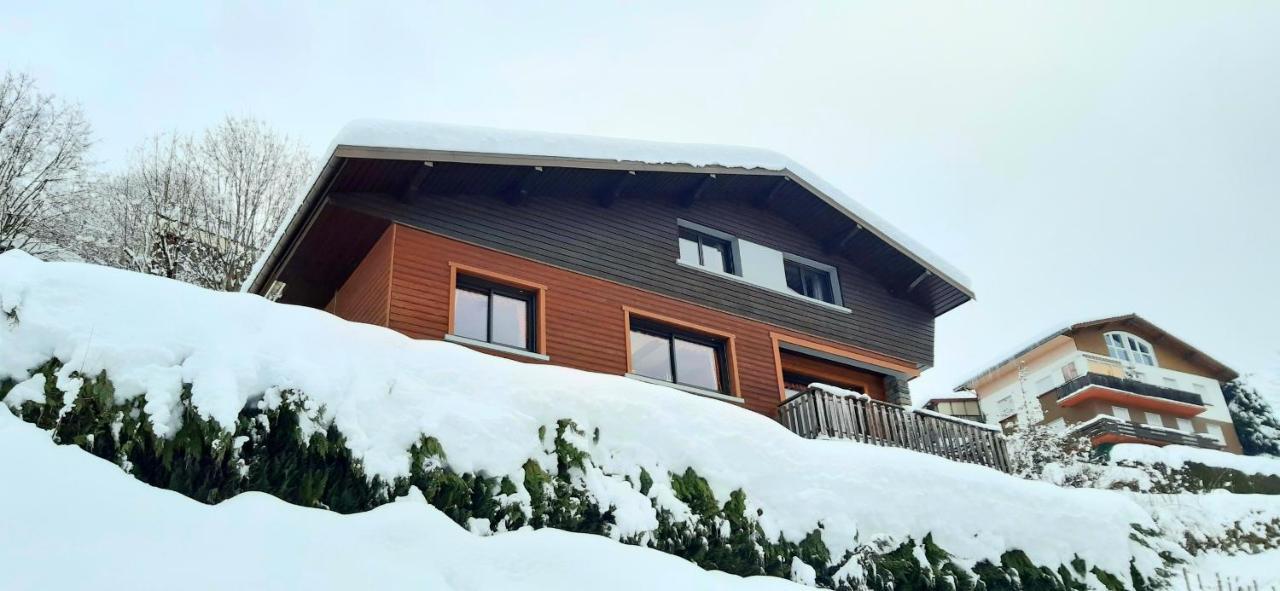 Вилла Chalet Les Trois Vallees Ла-Бресс Экстерьер фото